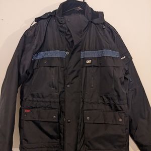CAT work wear heavy duty insulated coat - L